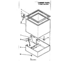 Kenmore 1988110512 cabinet parts diagram