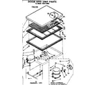 Kenmore 1988110682 door & unit parts diagram