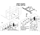 Kenmore 1988111552 unit parts diagram