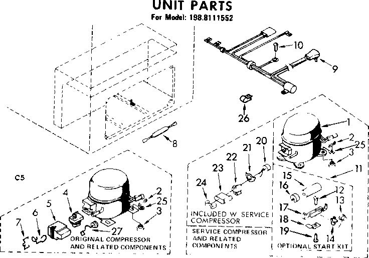 Unit parts