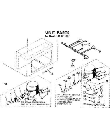 Unit parts