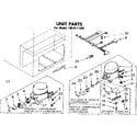 Kenmore 1988111582 unit parts diagram
