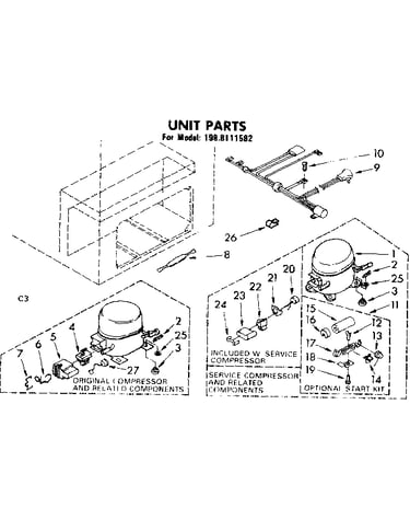 Unit parts