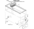 Kenmore 1988112380 cabinet parts diagram