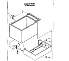 Kenmore 1988120910 cabinet parts diagram