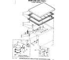 Kenmore 1988120912 door and unit parts diagram