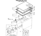 Kenmore 1988120982 door and unit parts diagram