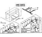 Kenmore 1988121532 unit parts diagram