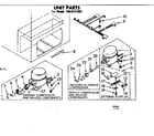 Kenmore 1988121582 unit parts diagram