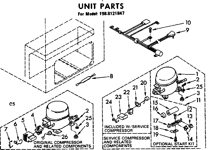 Unit parts