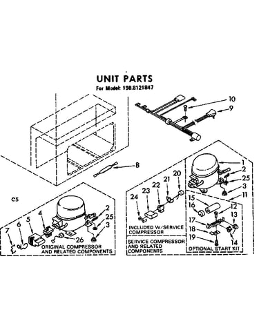 Unit parts