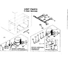Kenmore 1988121852 unit parts diagram