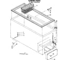 Kenmore 1988122730 cabinet parts diagram