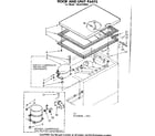 Kenmore 1988130985 door and unit parts diagram