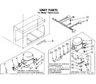 Kenmore 1988131235 unit parts diagram