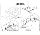Kenmore 1988131287 unit parts diagram
