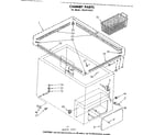 Kenmore 1988131537 cabinet parts diagram