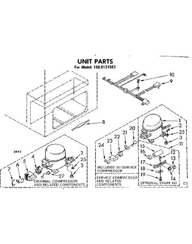 Unit parts