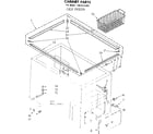Kenmore 1988131583 cabinet parts diagram