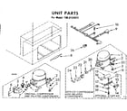 Kenmore 1988131872 unit parts diagram