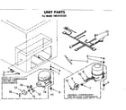 Kenmore 1988132332 unit parts diagram