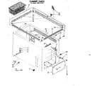 Kenmore 1988132351 cabinet parts diagram