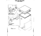 Kenmore 1988140585 door and unit parts diagram