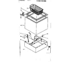 Kenmore 1988140985 cabinet parts diagram