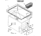 Kenmore 1988141523 cabinet parts diagram