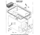 Kenmore 1988141543 cabinet parts diagram