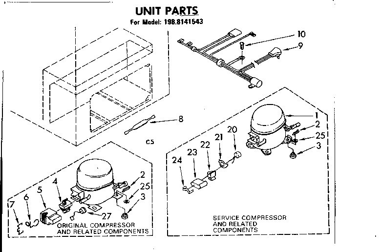 Unit parts