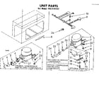 Kenmore 1988141552 unit parts diagram
