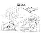 Kenmore 1988141583 unit parts diagram