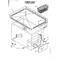 Kenmore 1988151237 cabinet parts diagram