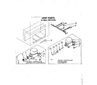 Kenmore 1988151285 unit parts diagram