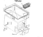 Kenmore 1988151522 cabinet parts diagram
