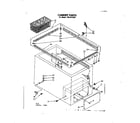 Kenmore 1988151543 cabinet parts diagram