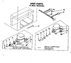 Kenmore 1988151543 unit parts diagram