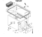 Kenmore 1988151583 cabinet parts diagram
