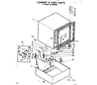Kenmore 1988200980 cabinet & unit parts diagram