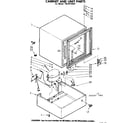 Kenmore 1988210681 cabinet and unit parts diagram