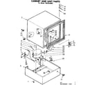 Kenmore 1988220981 cabinet and unit parts diagram