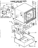 Cabinet and unit parts