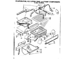 Kenmore 1988804830 evaporator ice cutter grid and pump components diagram