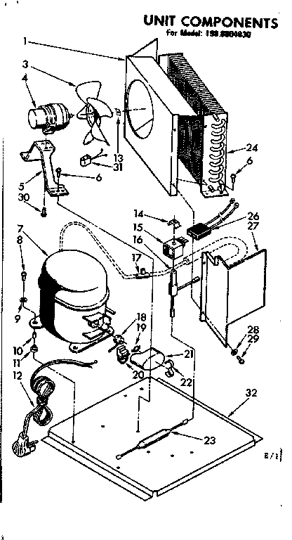 Unit components