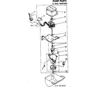 Kenmore 1988814830 pump parts diagram