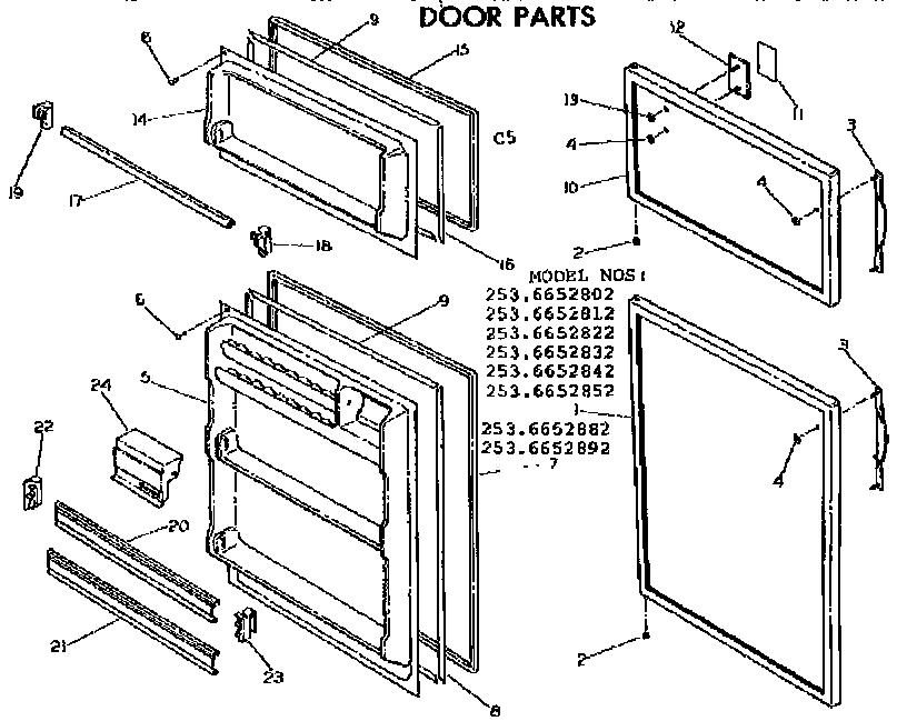 Door parts