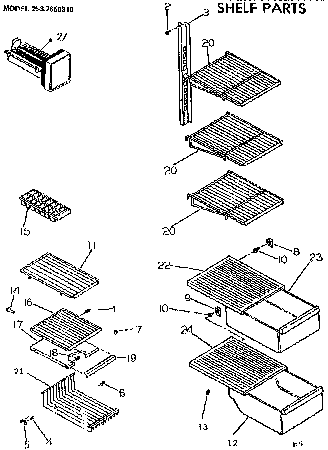 SHELF PARTS