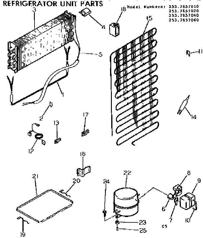 Unit parts