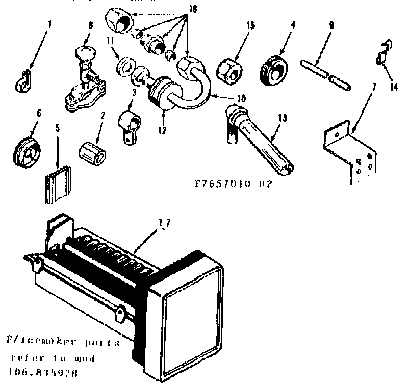 Ice maker kit